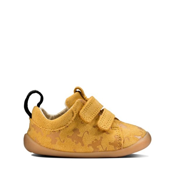 Clarks Boys Roamer Wild Toddler Casual Shoes Yellow | CA-4908726